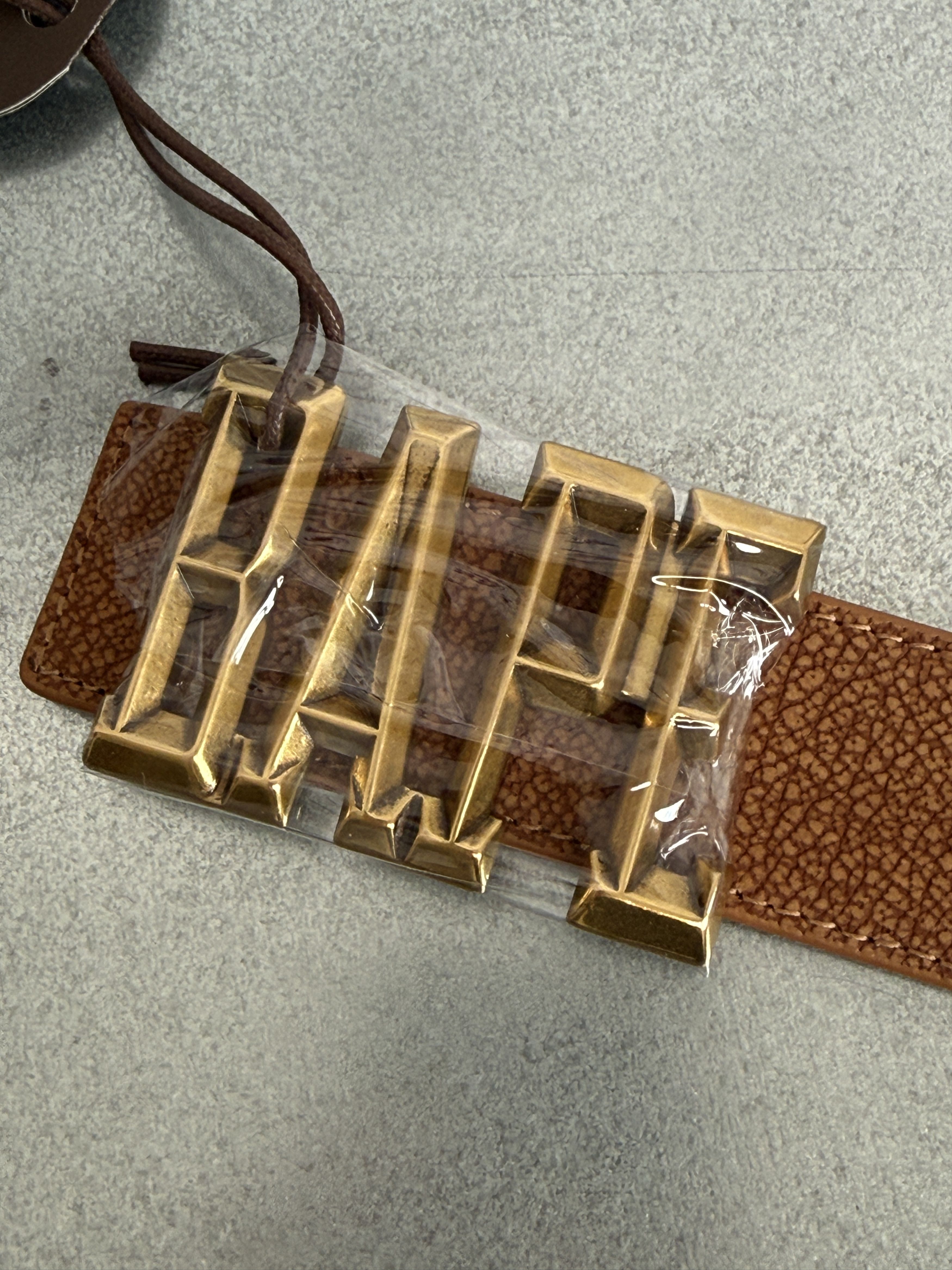 Bape BAPE REVERSIBLE LEATHER BELT Size ONE SIZE - 3 Thumbnail