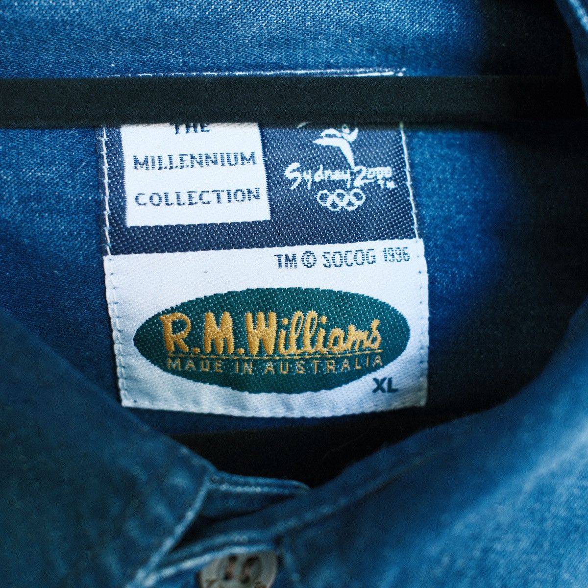R.M. Williams R.M. Williams × Sydney 2000 Olympic Games denim shirt Size US XL / EU 56 / 4 - 3 Thumbnail