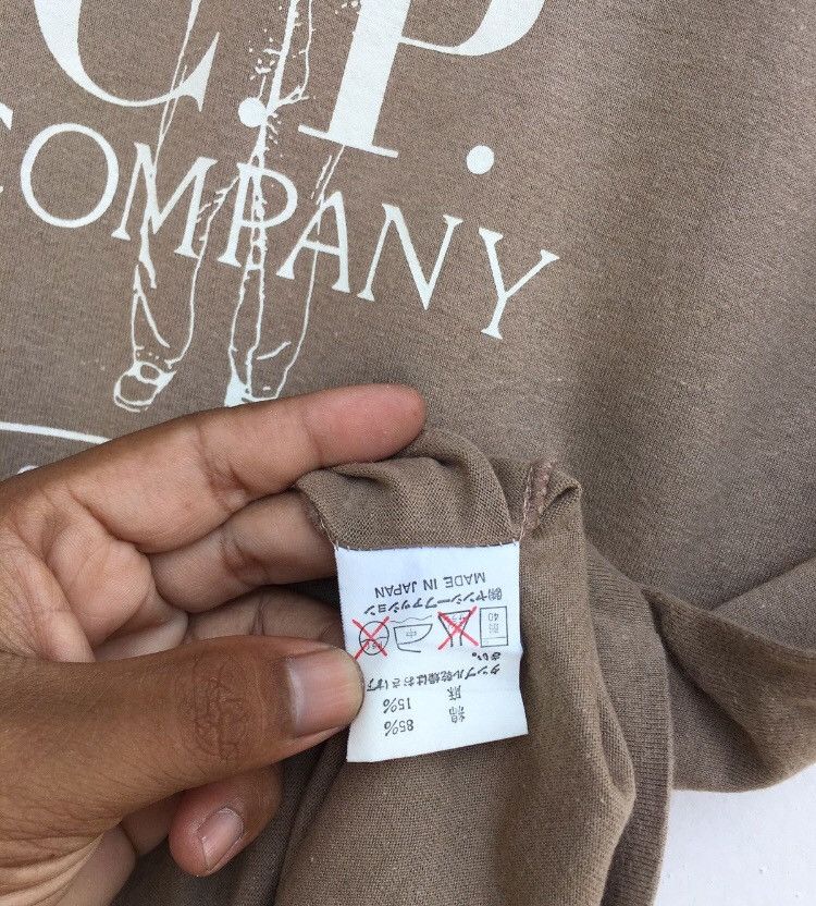 C.P. Company Rare Vintage C.P Company Logo Plain Tshirt Size US S / EU 44-46 / 1 - 14 Thumbnail
