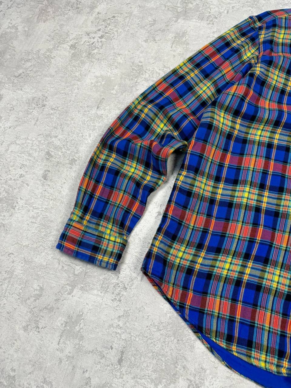 Polo Ralph Lauren Polo Ralph Lauren Flannel Shirt Button Ups Plaid Travis Size US XL / EU 56 / 4 - 4 Thumbnail