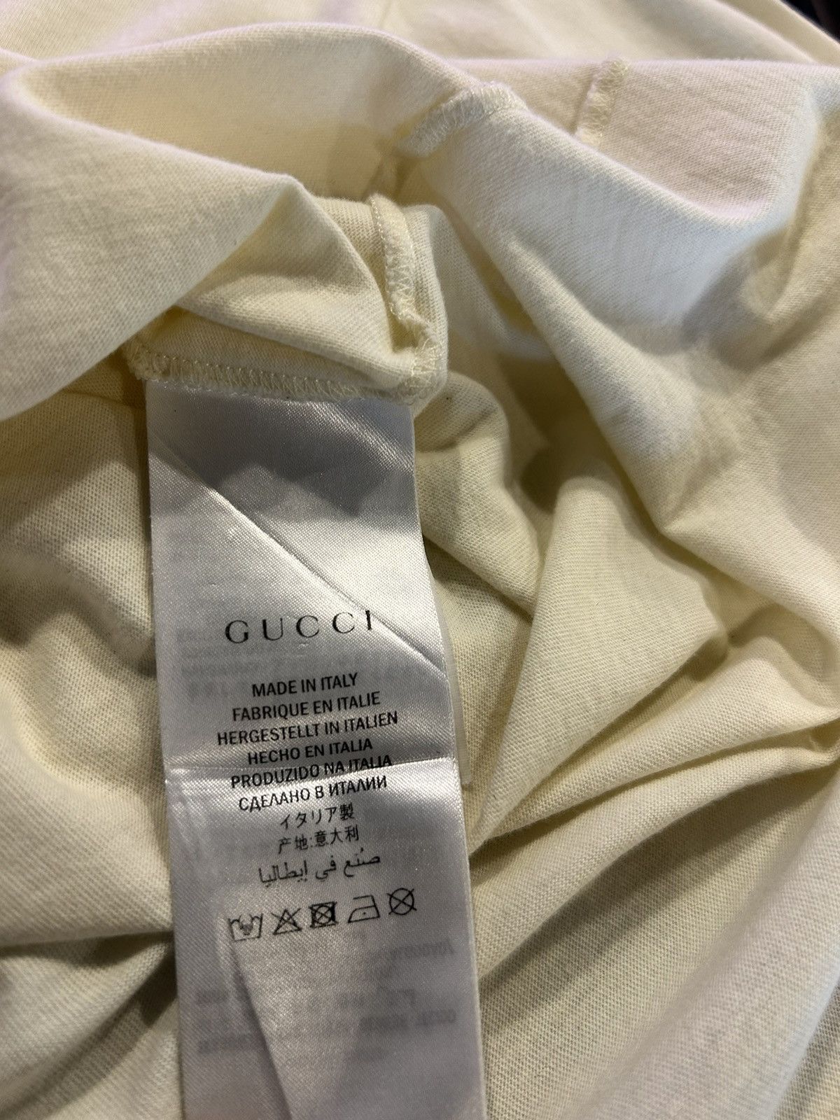 Gucci Cream gucci shirt Size US XL / EU 56 / 4 - 3 Thumbnail
