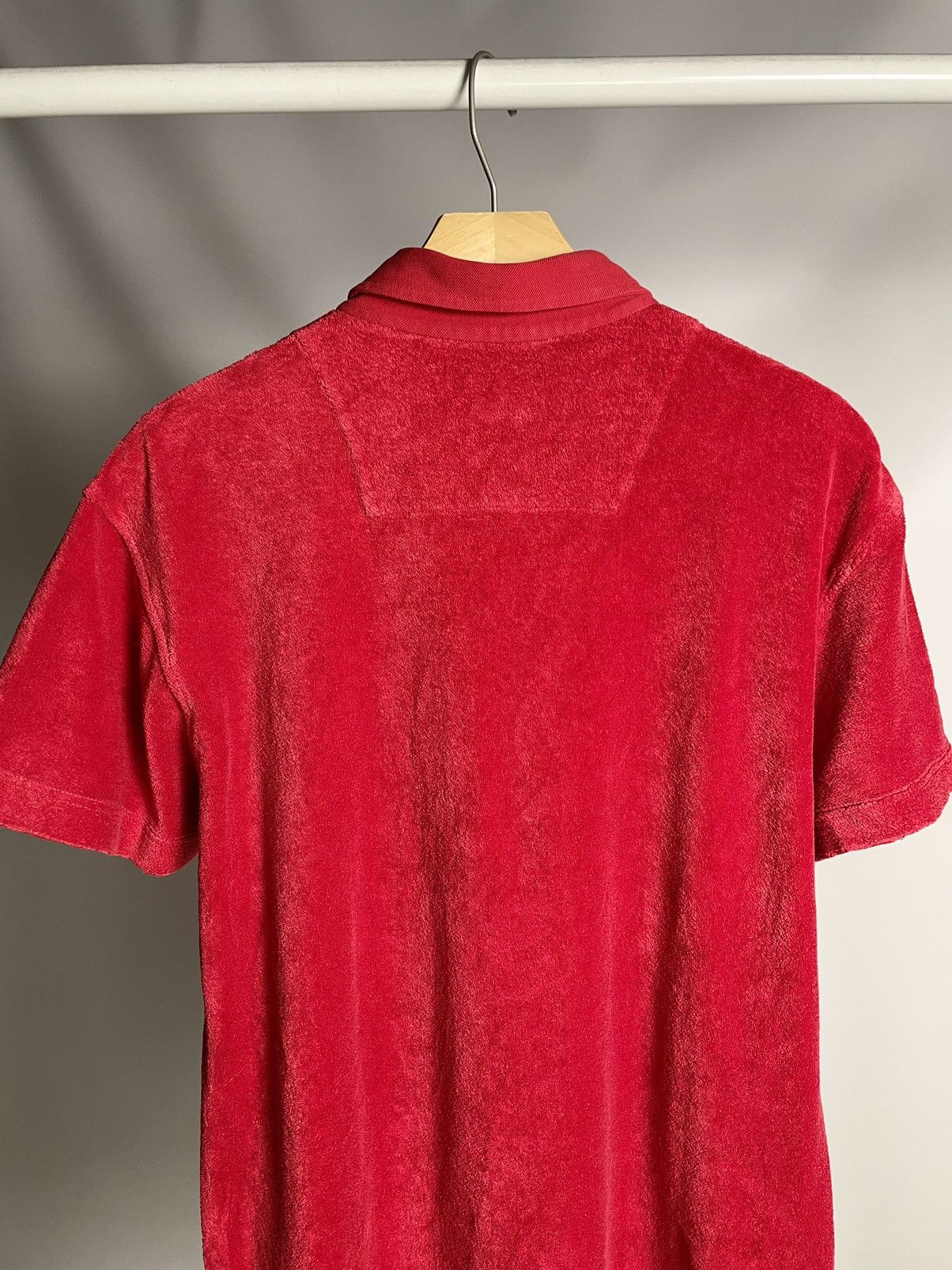 Lacoste × Vintage 🌹RARE🌹 Van Laack Red terry golf luxury Polo T-Shirt tee Size US M / EU 48-50 / 2 - 9 Thumbnail