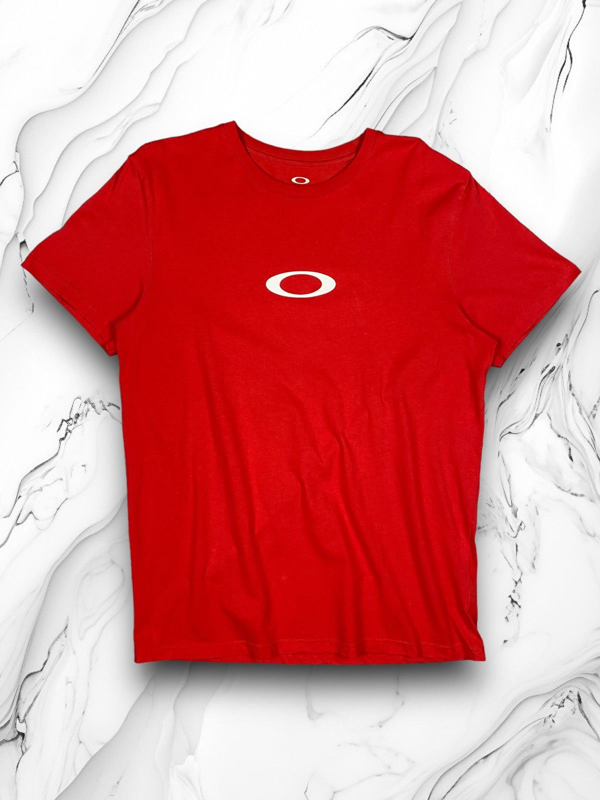 Oakley Oakley Center Logo Tee T Shirt Size US XL / EU 56 / 4 - 1 Thumbnail