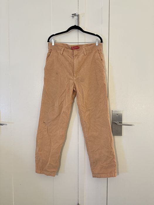 Supreme corduroy outlet work pants