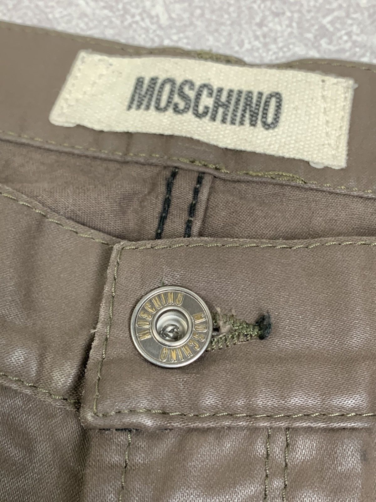 Moschino Moschino Archive Y2K Coated Pants Levi’s Engineered Vibe Size US 31 - 10 Thumbnail