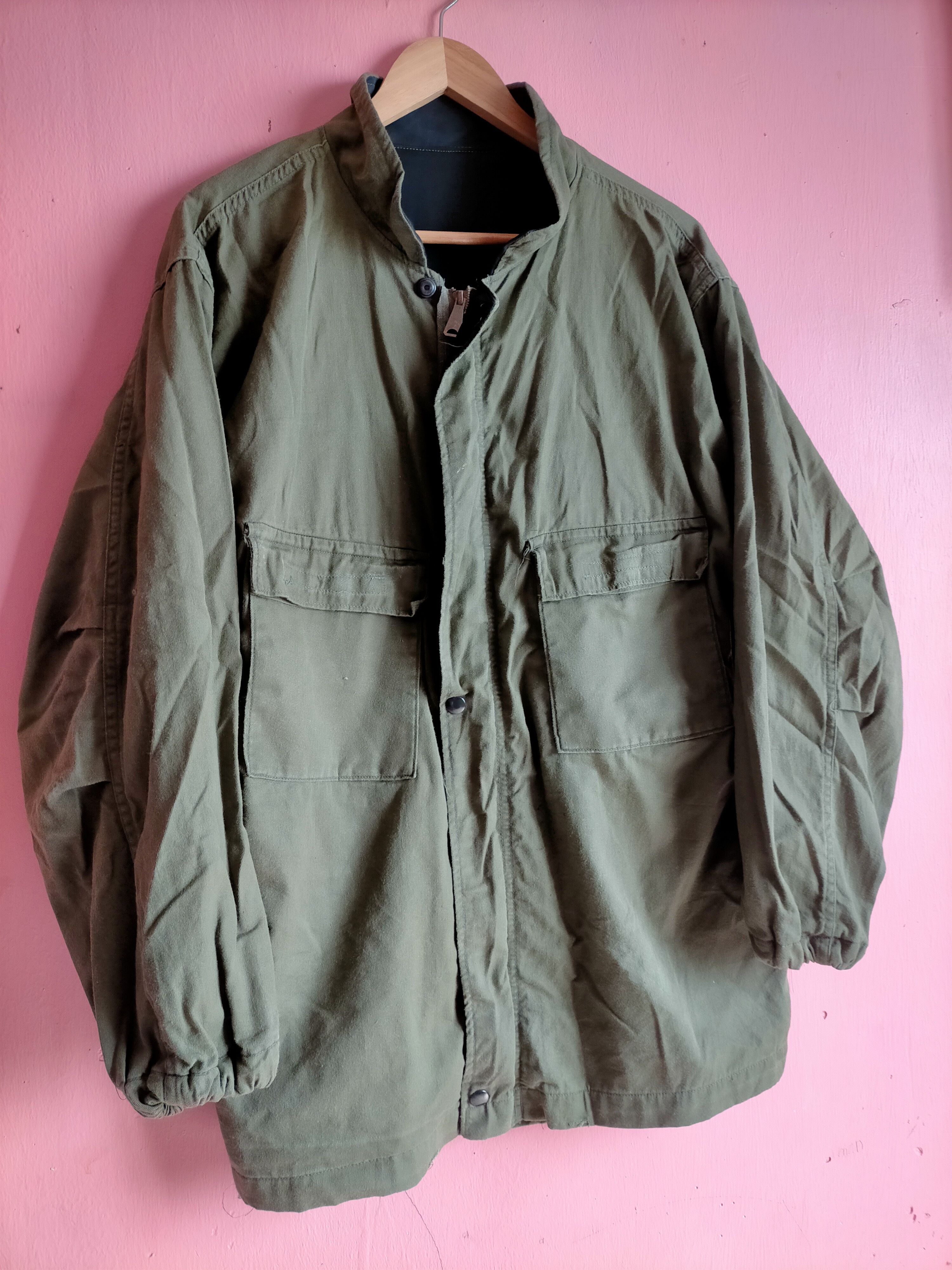 Vintage Vintage 70s Us Army Suit Chemical Protective Jacket Size US M / EU 48-50 / 2 - 3 Thumbnail