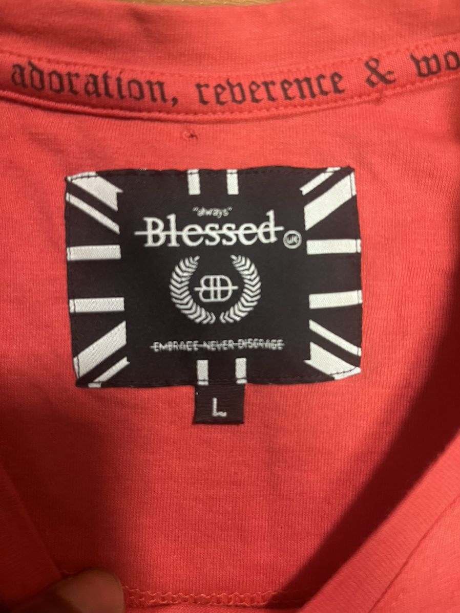 Other Blessed Red Streetwear Graphic Tee with Mona Lisa Size Large Size US L / EU 52-54 / 3 - 3 Thumbnail