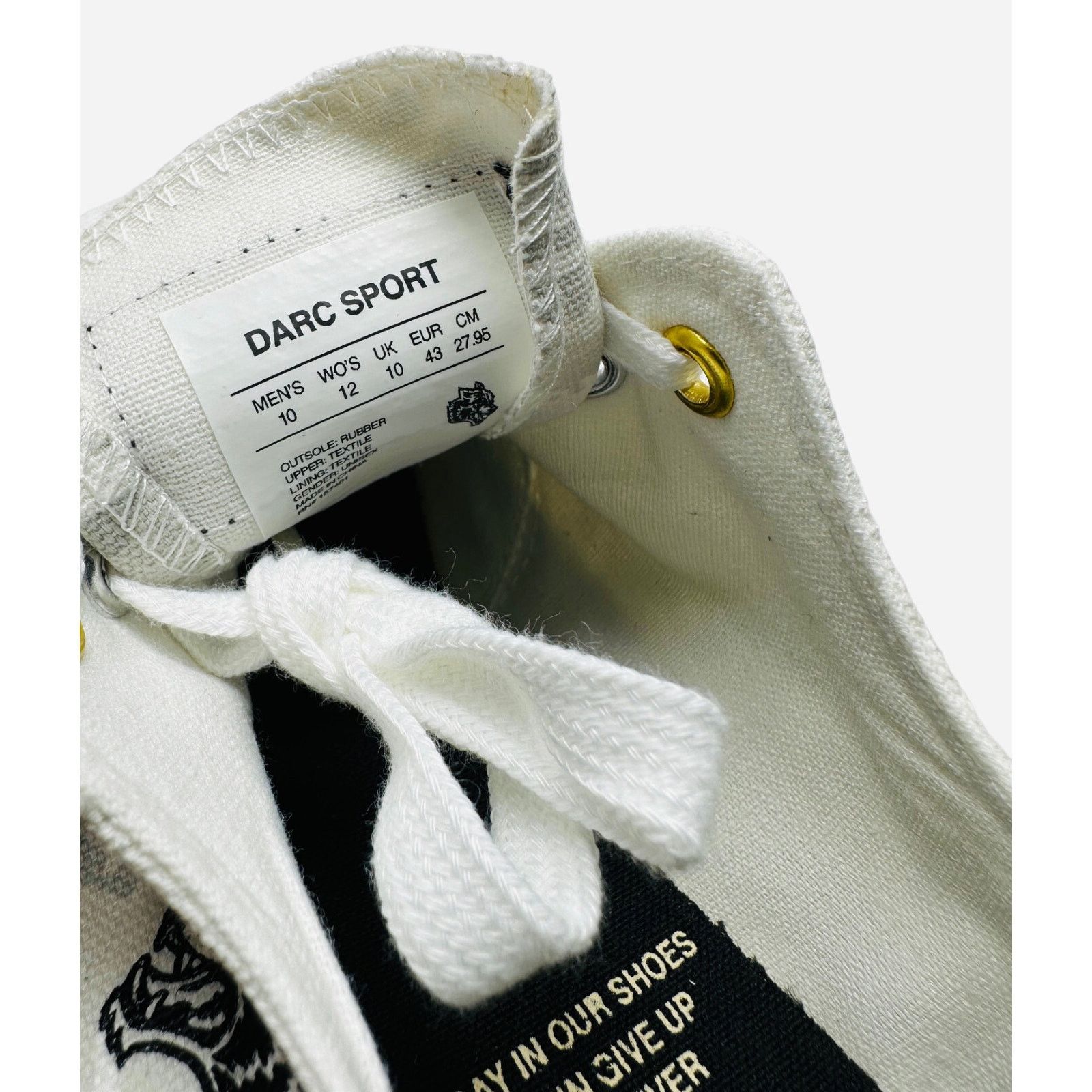 Darc Sport Darc Sport Low Top Shoes Wolves Gray/Off White Tiger Camo Size US 10 / EU 43 - 8 Thumbnail