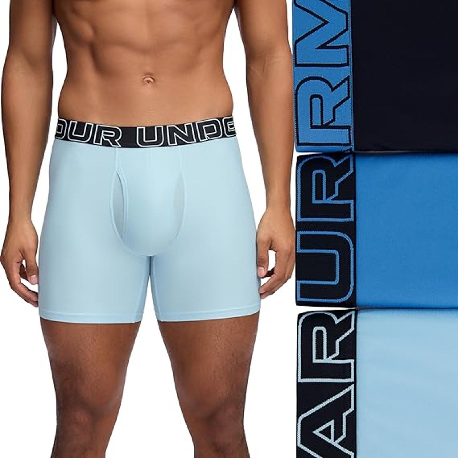 Under Armour New 3-Pack Under Armour Mens XS Boxerjock Briefs Size US XS / EU 42 / 0 - 3 Thumbnail