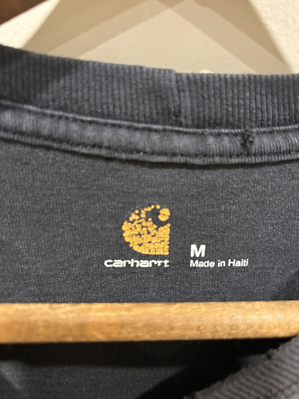 Carhartt × Vintage Vintage Y2K Sunfaded Carhartt Big Logo Tee Size US M / EU 48-50 / 2 - 3 Thumbnail