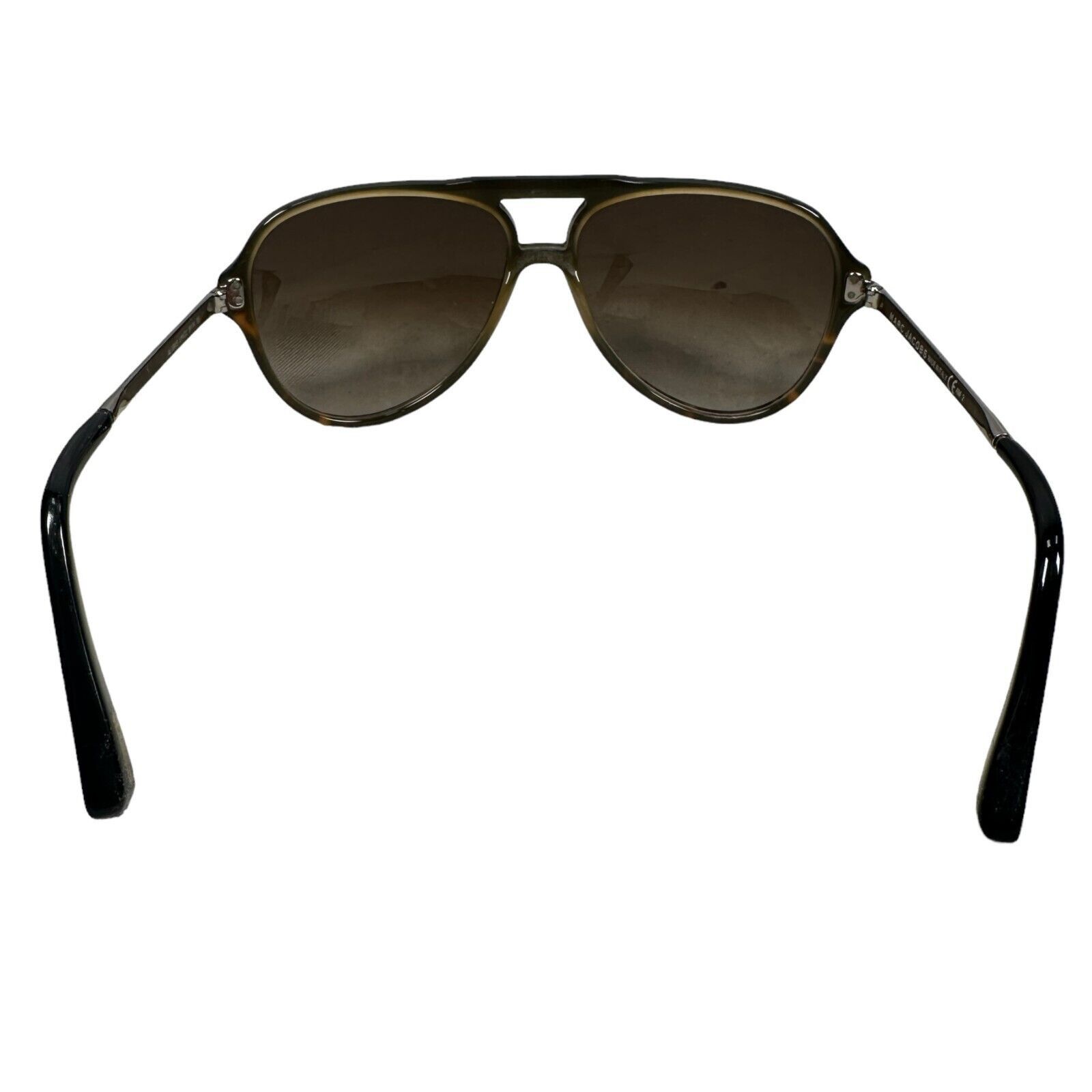 MARC BY MARC JACOBS AVIATOR TORTOISE SHEEL WITH CASE SUNGLASSES UNISEX Marc Jacobs Metal Aviator Sunglasses | Neiman Marcus main image 3