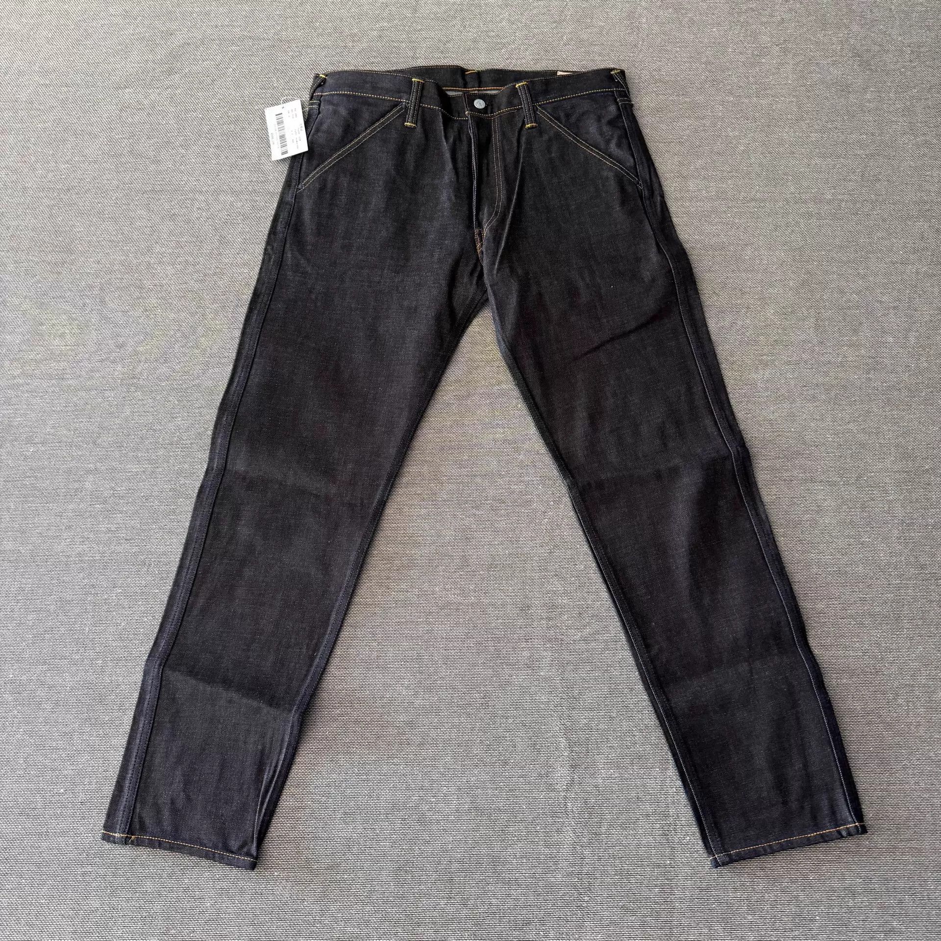 Evisu Evisu Lot5500 Japan 12oz Tapered Denim Jeans Size US 36 / EU 52 - 2 Thumbnail