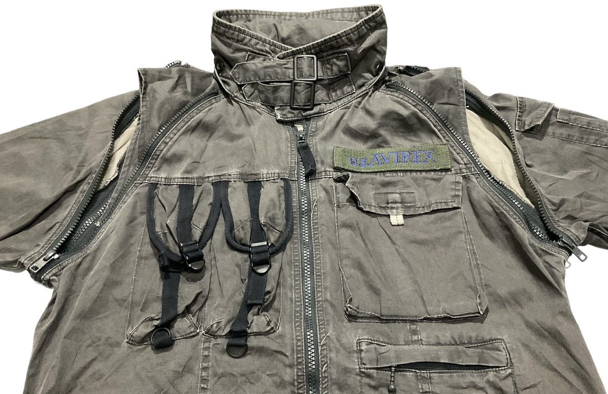 Avirex × Le Grande Bleu (L.G.B.) 🔥 Avirex Model A-75 Parachute Ultility Vest Jacket Shirt Size US L / EU 52-54 / 3 - 1 Thumbnail