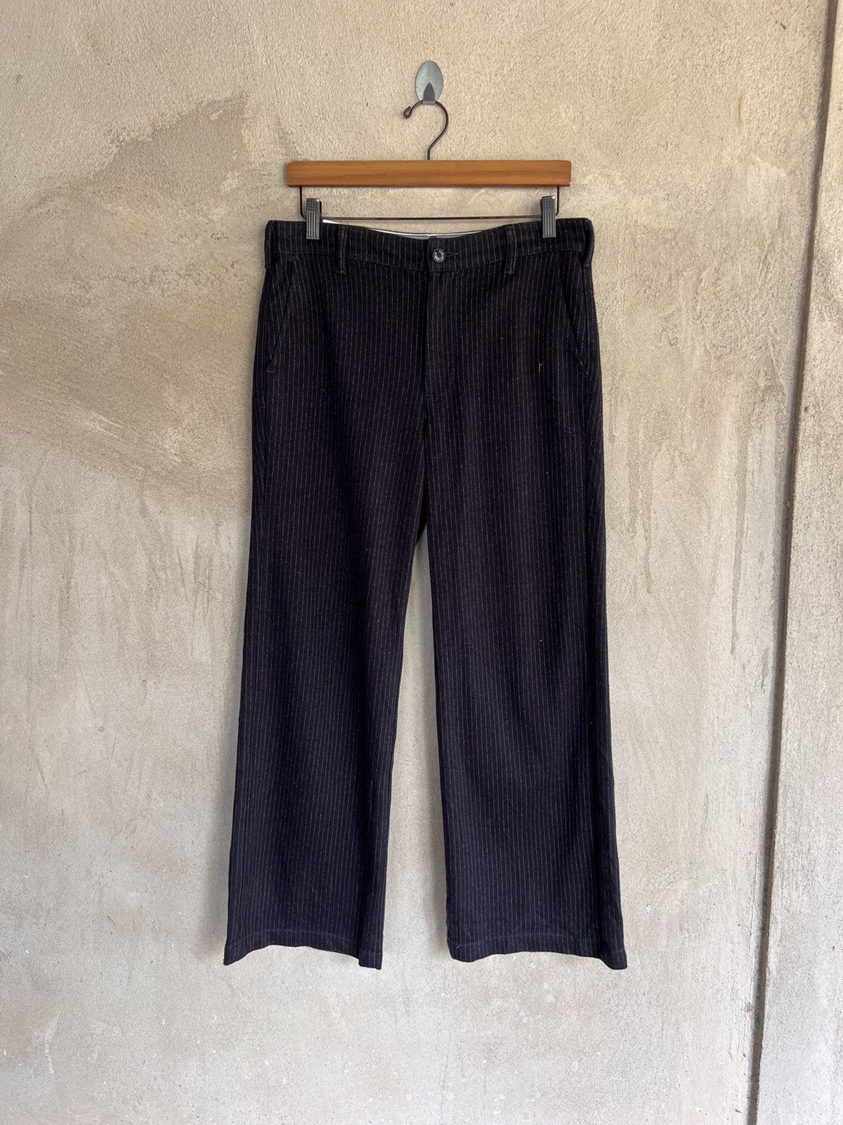 Edwin Edwin Striped Design Wool Pant Size US 32 / EU 48 - 2 Thumbnail