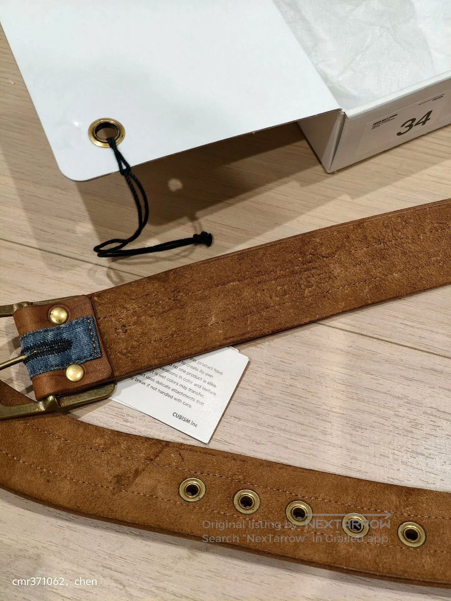 Visvim visvim 13AW Nimes Belt 40mm. Size ONE SIZE - 7 Thumbnail