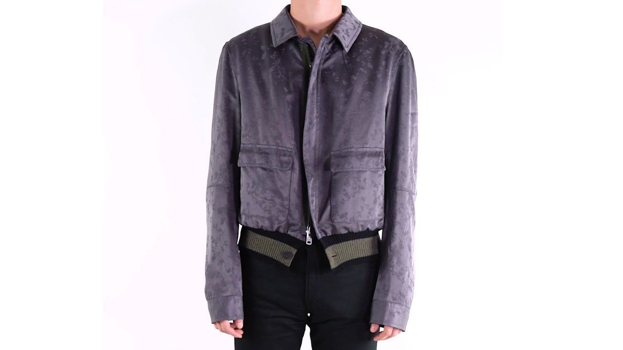 Haider Ackermann Haider Ackermann FW18 Purple Floral Bomber Size US L / EU 52-54 / 3 - 1 Thumbnail