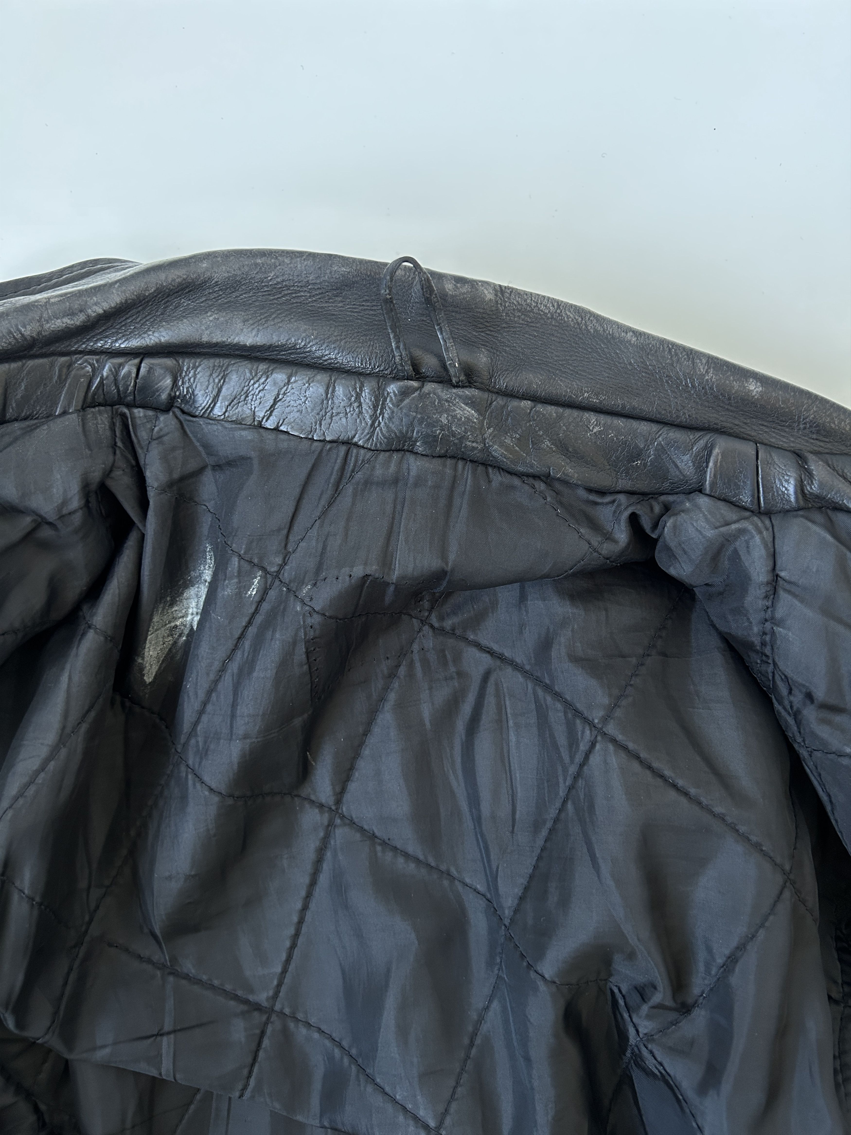 Vintage Vintage ramones biker leather jacket Size US M / EU 48-50 / 2 - 20 Thumbnail