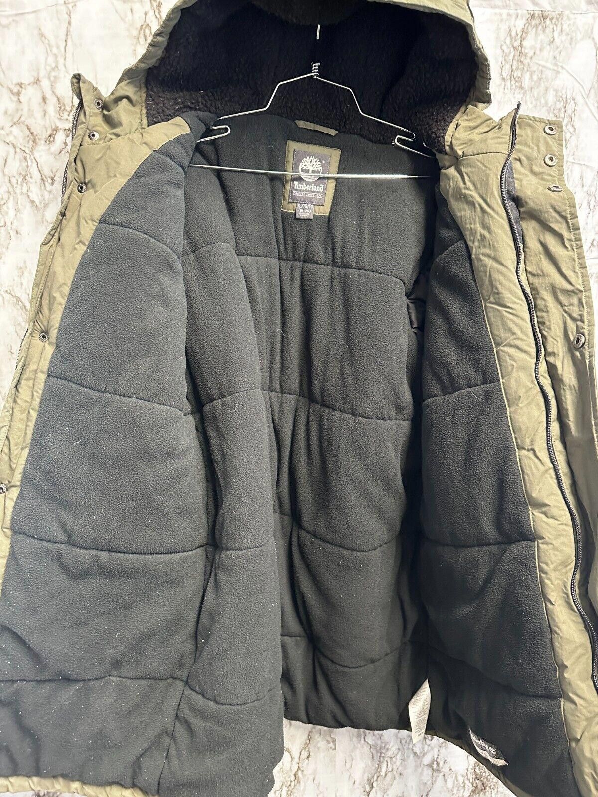 Timberland Timberland Parka Nylon Olive Boys coat size XL 18-20 Size US XL / EU 56 / 4 - 8 Thumbnail