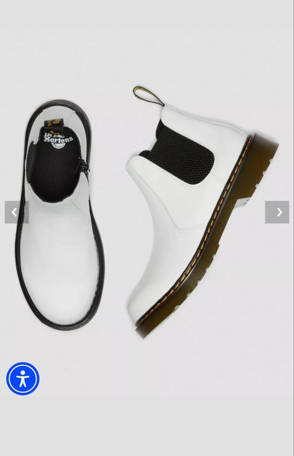Dr. Martens Dr. Marten YOUTH 2976 LEATHER CHELSEA BOOTS Size US 4 / IT 34 - 2 Thumbnail