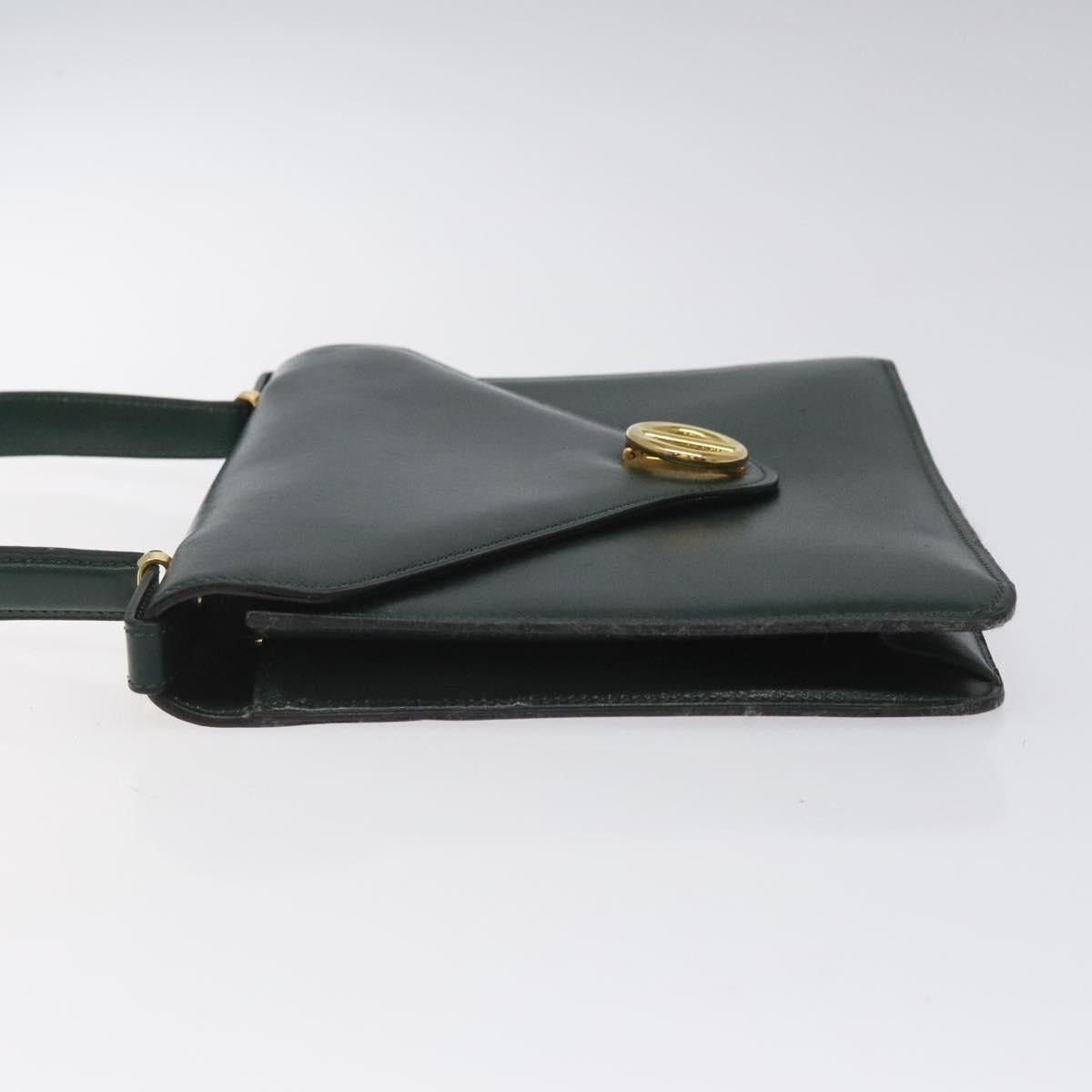 Dior DIOR Hand Bag Leather Green Gold Size ONE SIZE - 5 Thumbnail