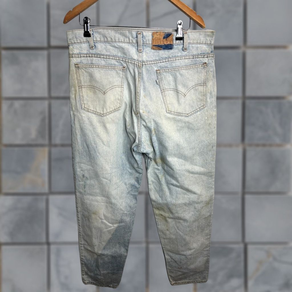 Levi's VINTAGE Levi's Silvertab 550 Jeans Men's Blue Denim 36x30 USA Made 1915 90s 7/10 Size US 36 / EU 52 - 1 Thumbnail