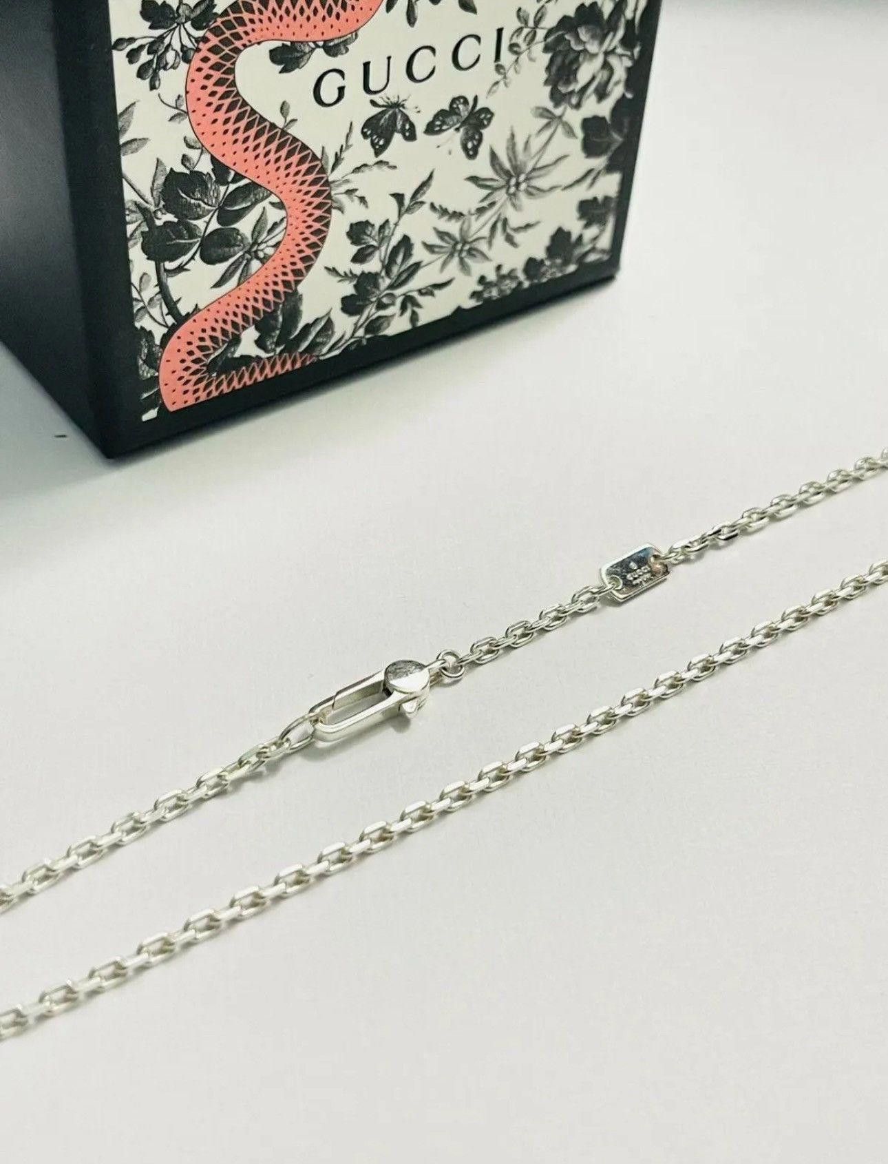 Gucci Gucci .925 Silver Link Chain/Necklace Size ONE SIZE - 3 Thumbnail
