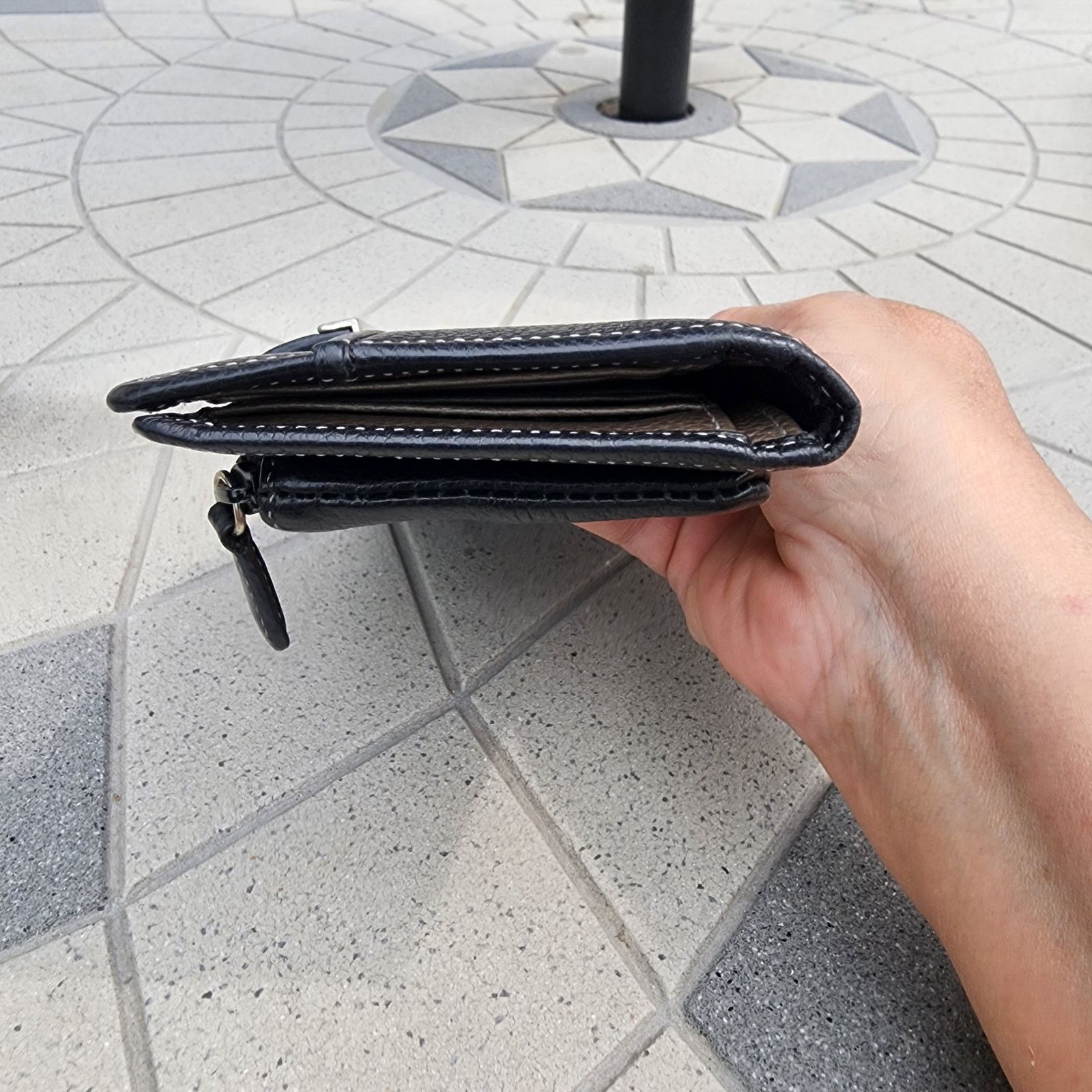 Brighton Brighton Black Barbados Large Leather Pocket Wallet Size ONE SIZE - 4 Thumbnail