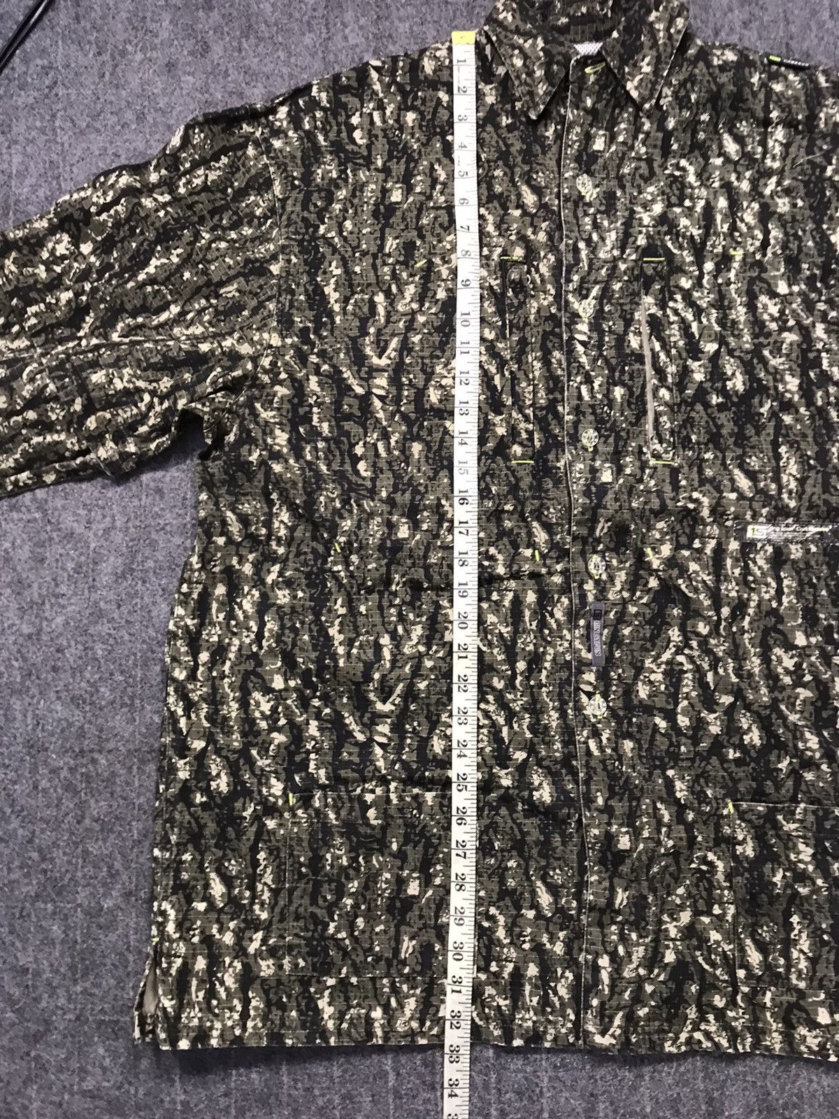 Ringspun Ringspun Camouflage Craft Massive Jacket Streetwear Fashion Size US XL / EU 56 / 4 - 16 Thumbnail
