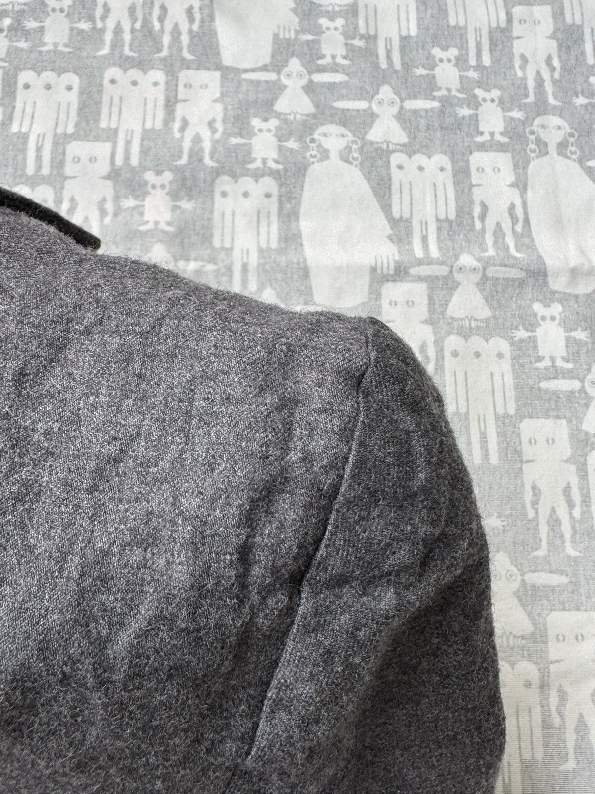 Maison Margiela Maison Martin Margiela AW07 Creased Shoulders Wool Blazer Size M / US 6-8 / IT 42-44 - 9 Thumbnail