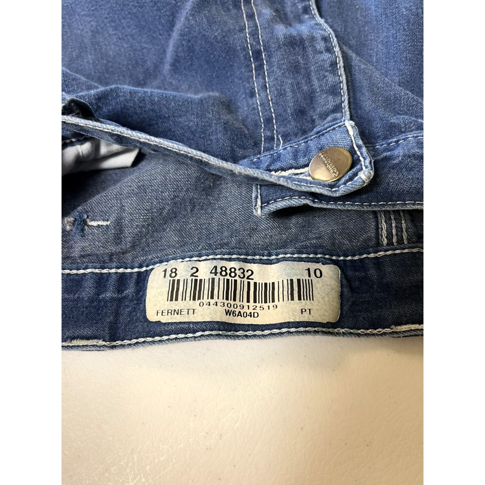 Carhartt VINTAGE Carhartt Jeans Dungaree 382-83 Work Denim 40x30 Mens Mens Jeans Blue Carhartt 382-83 Fits Dungaree Style 30 Inseam Size US 40 / EU 56 - 5 Thumbnail