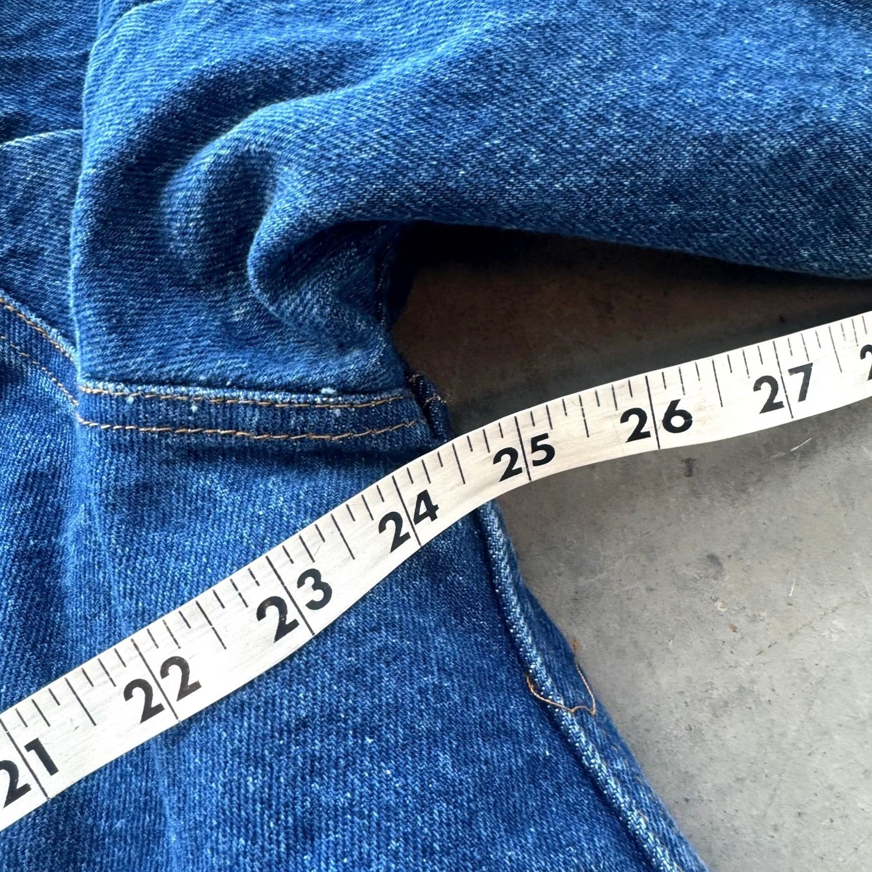 Vintage VINTAGE Y2k Denim Blue Jean Sherpa Trucker Button Up Jacket Men's L Size 36" / US 14 / IT 50 - 6 Thumbnail