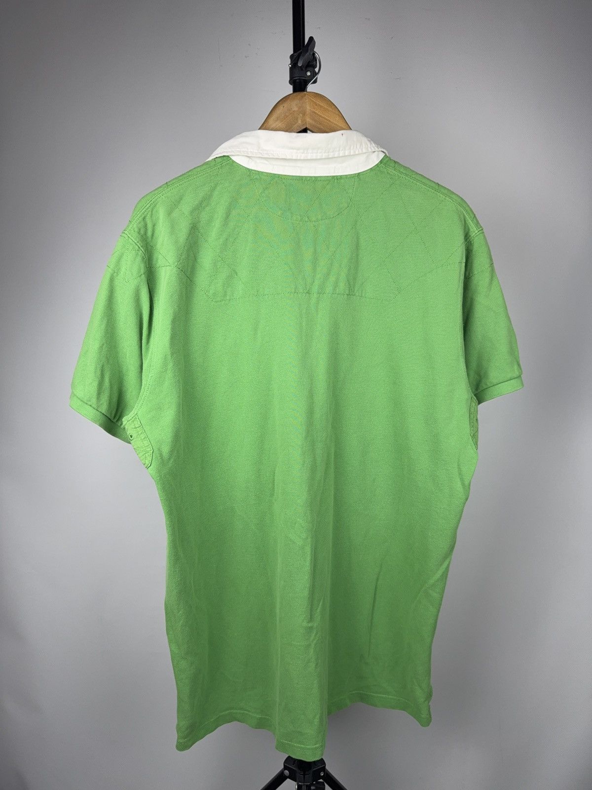 Polo Ralph Lauren 90s Retro Polo Ralph Lauren Big Pony Custom Fit Rugby Polo Size US XL / EU 56 / 4 - 14 Thumbnail