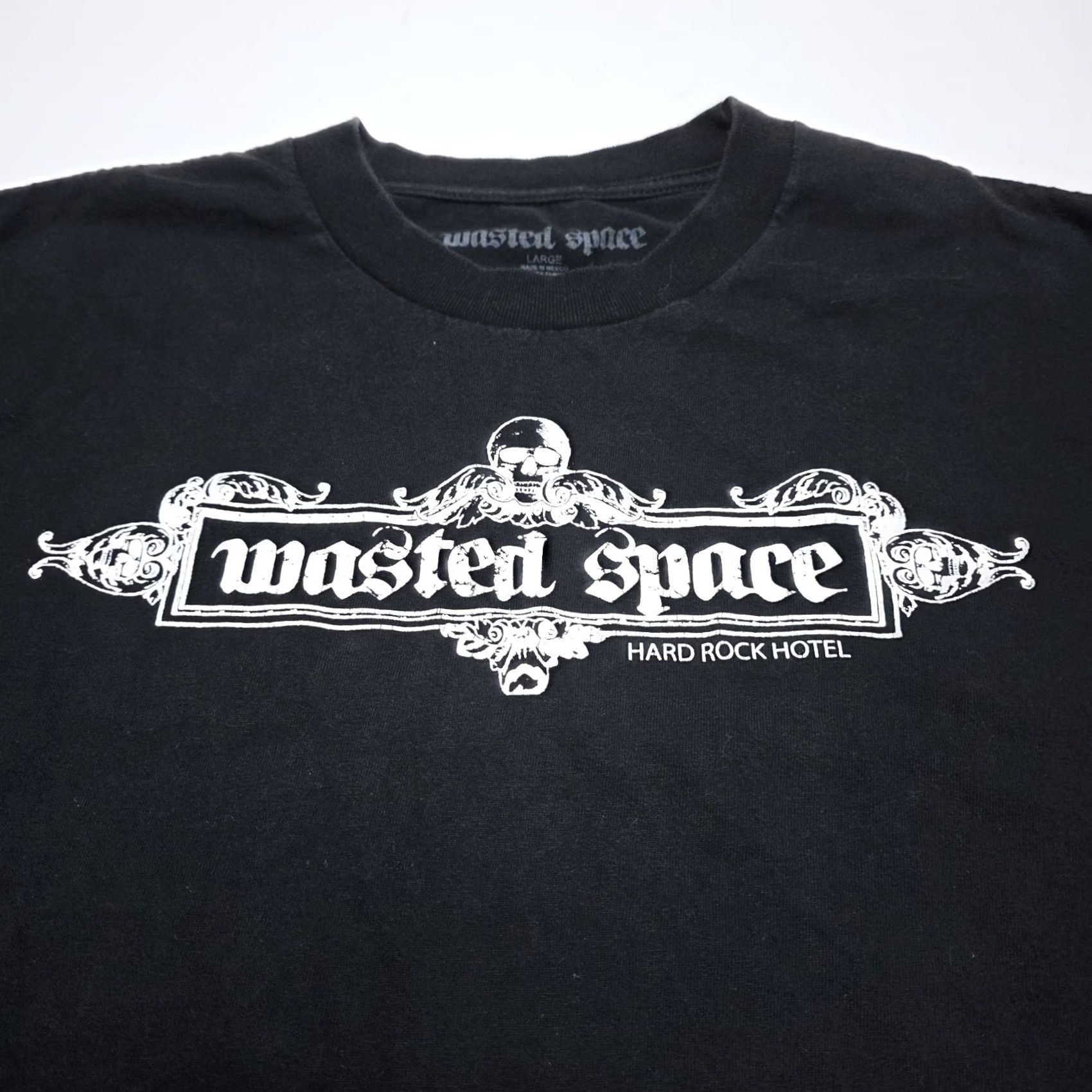 Vintage Wasted Space Las Vegas Rock N Roll Short Sleeve T-Shirt Men's L Black Crew Neck Size US L / EU 52-54 / 3 - 6 Thumbnail