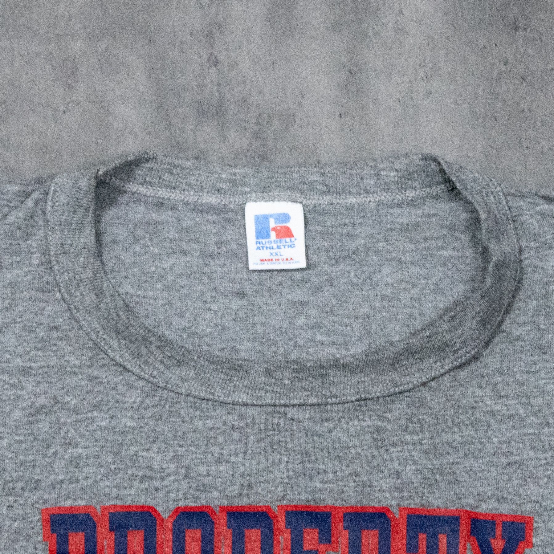 Russell Athletic Vintage 1990's Cowboys Athletic Heather Grey Tee Size US XXL / EU 58 / 5 - 5 Thumbnail