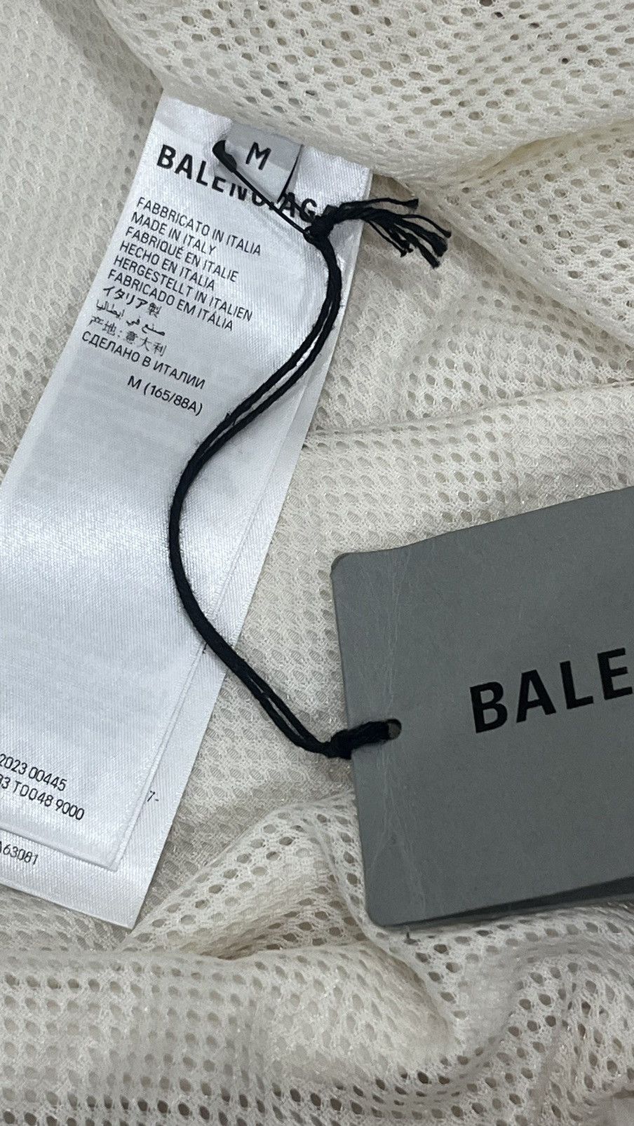 Balenciaga Balenciaga Oversized Embroidered Panelled Shell Track Jacket Size US M / EU 48-50 / 2 - 6 Thumbnail