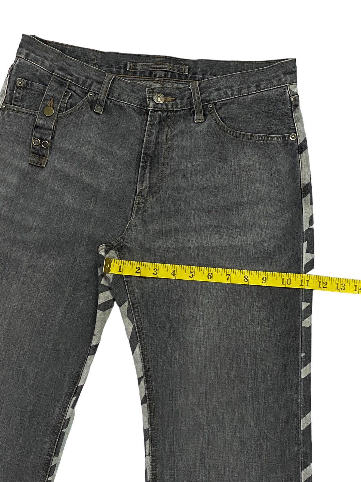 Japanese Brand × PPFM PPFM Prints Highland Denim Pants Size US 31 - 8 Thumbnail
