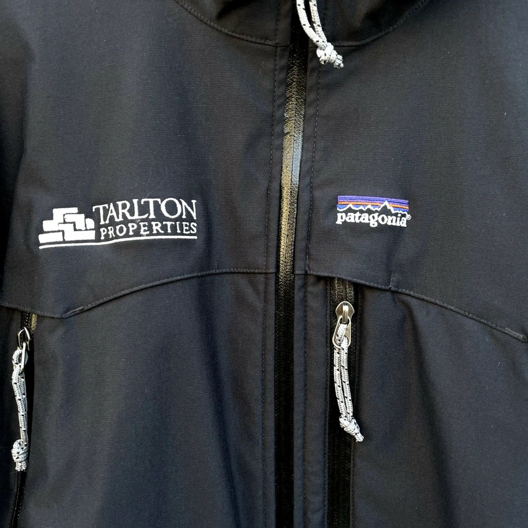 Patagonia VINTAGE Patagonia Dimension R Jacket 2001 black Mens M Zip Full Zip Rain Coat Dry Weather/Casual Size US M / EU 48-50 / 2 - 2 Thumbnail