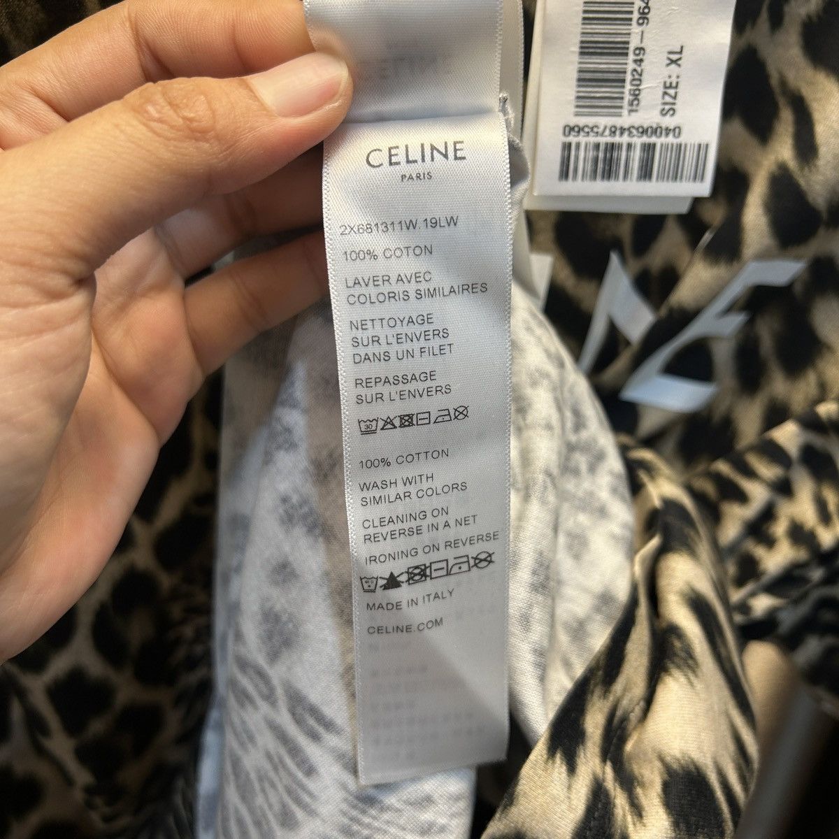 Celine Balenciaga 90%/10% tshirt Size US XL / EU 56 / 4 - 11 Thumbnail