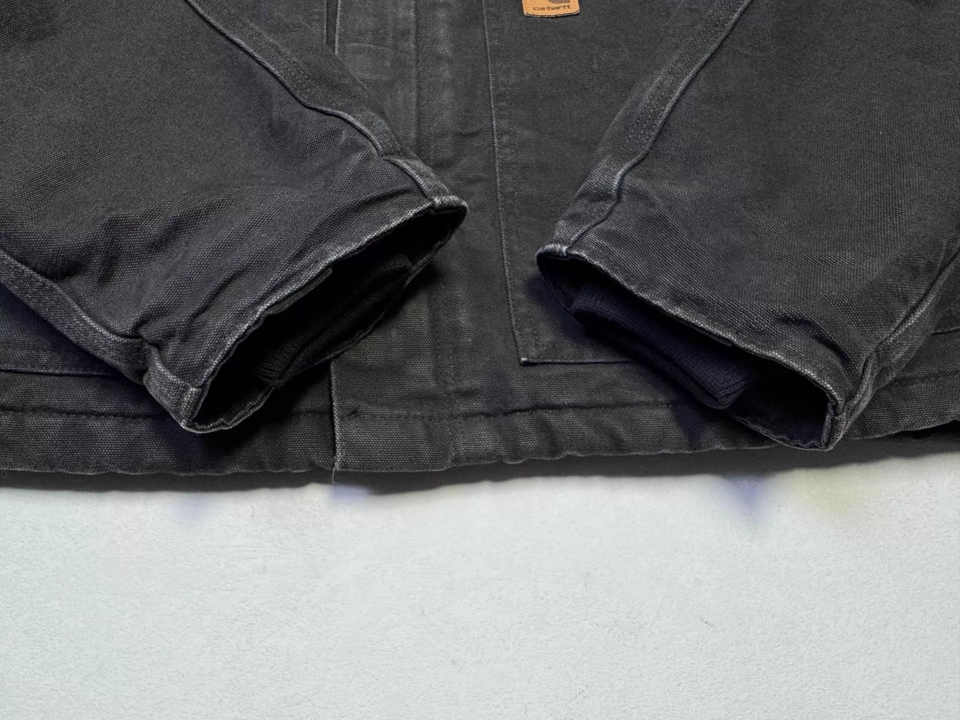 Carhartt Carhartt J22 Vintage Black L Work Jacket Size US L / EU 52-54 / 3 - 3 Thumbnail