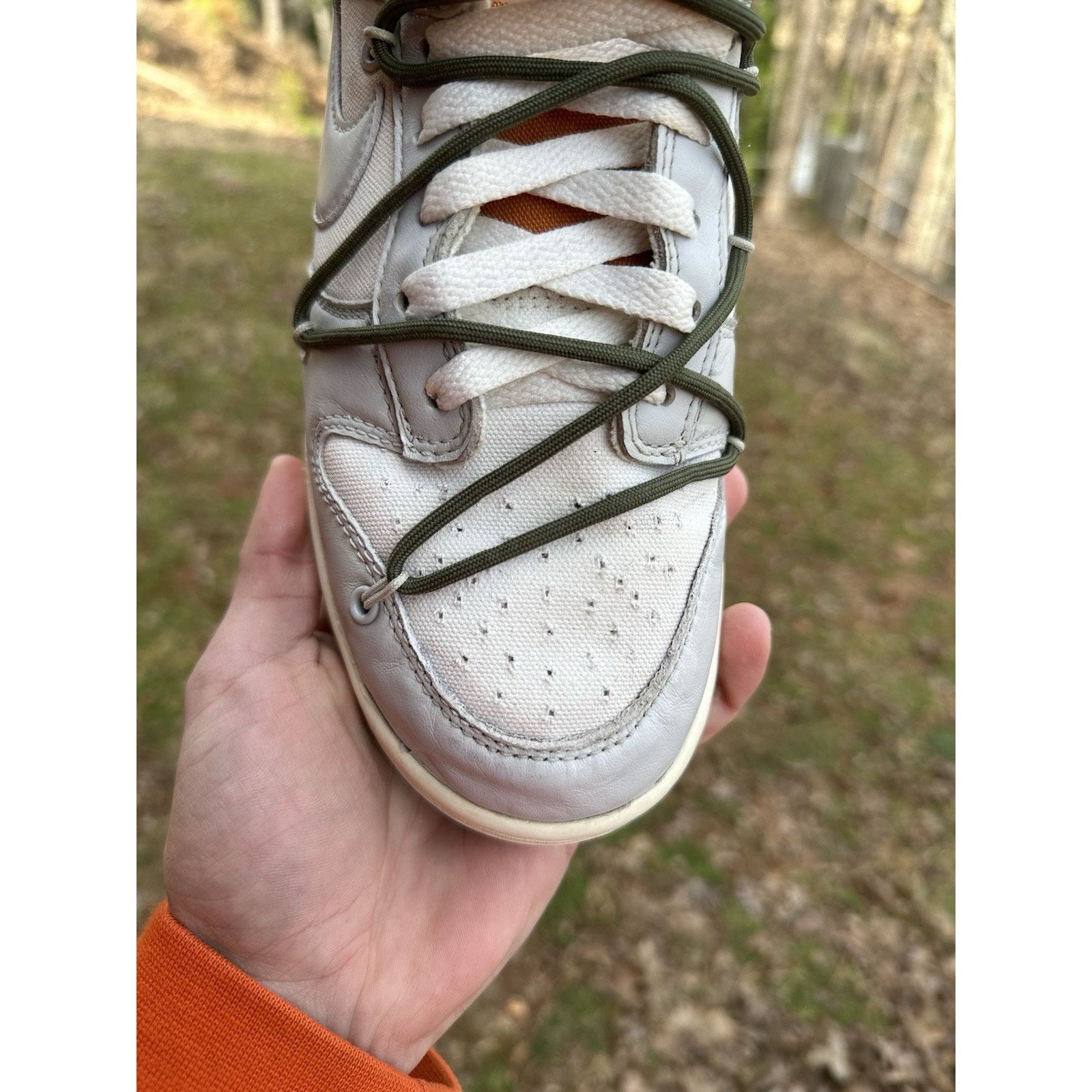 Nike × Off-White Nike Off-White x Dunk Low Lot 22 of 50 - Size 8.5 Size US 8.5 / EU 41-42 - 10 Thumbnail