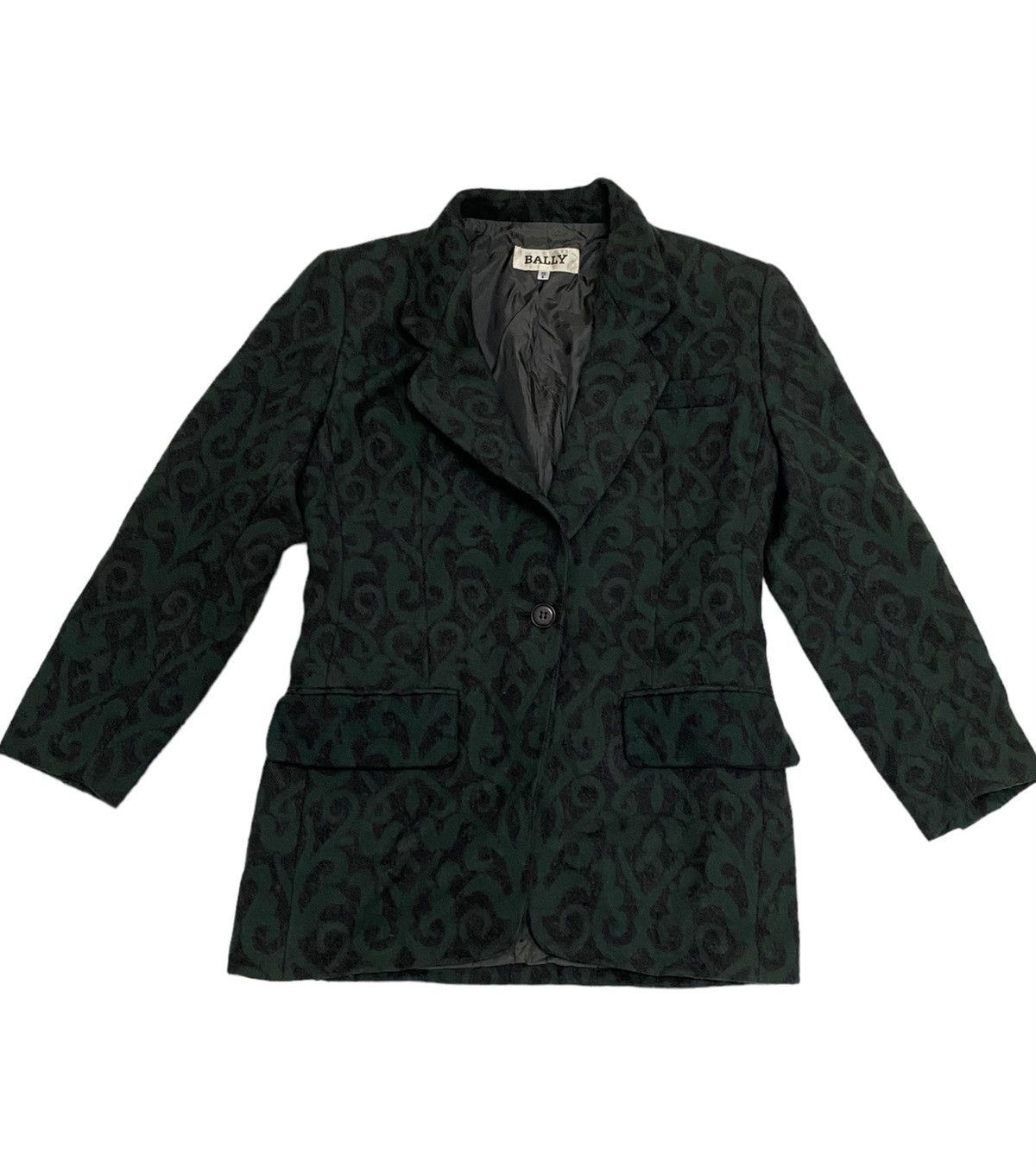 Bally Bally Wool Paisley Motive Blazer Jacket (C2) Size US S / EU 44-46 / 1 - 1 Thumbnail