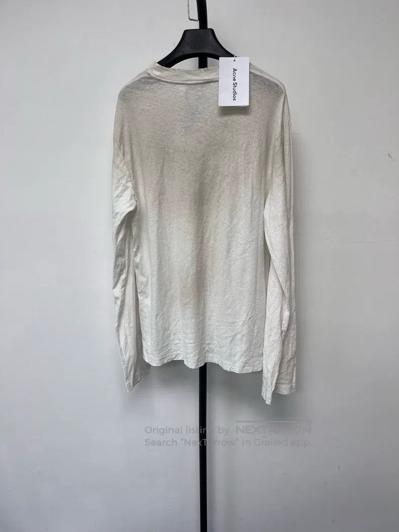Acne Studios Acne Studios 1996 Series Letter Logo Aged Print Crewneck L Size US M / EU 48-50 / 2 - 2 Thumbnail
