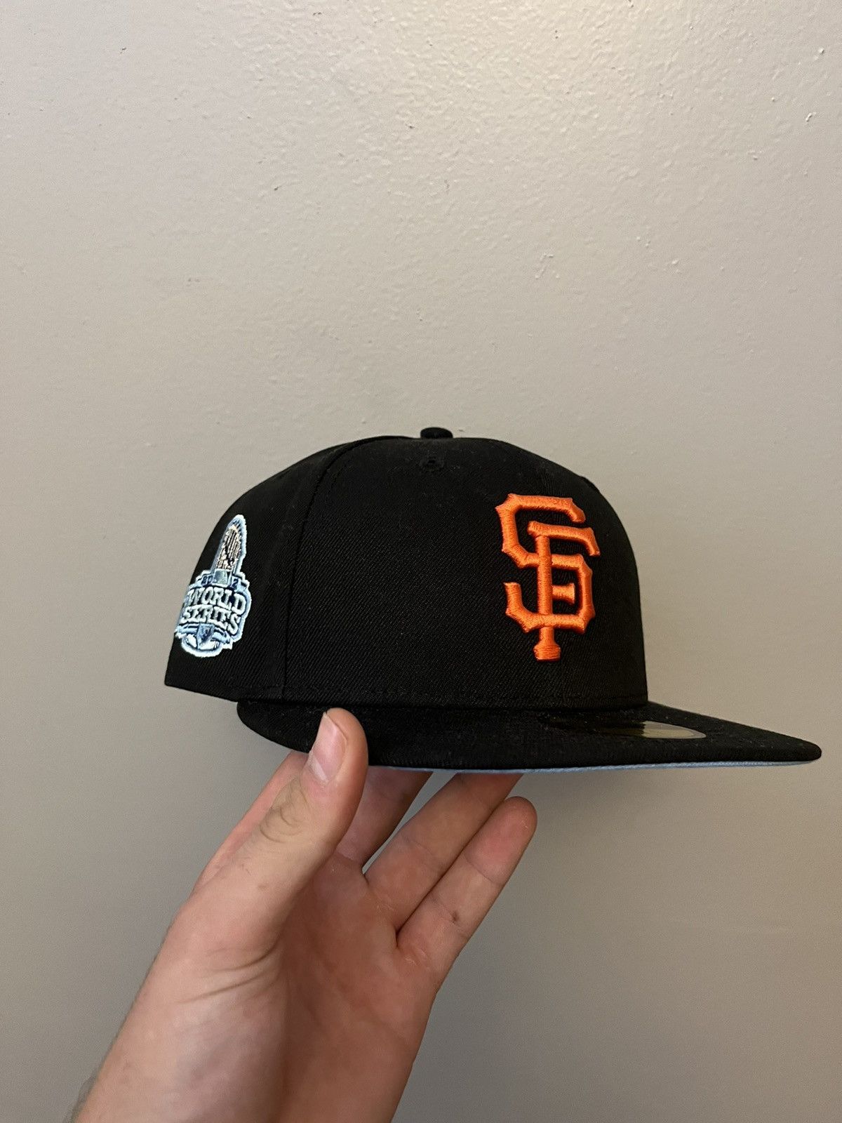 NWOT 7 outlet 3/8 Sf Giants Fitted