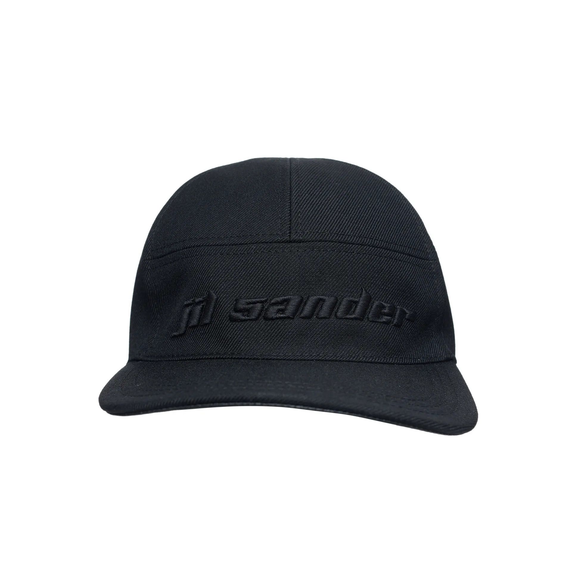 Jil Sander o1mle1025 Size: S / Wool Cap / Hat in Black Size ONE SIZE - 1 Thumbnail