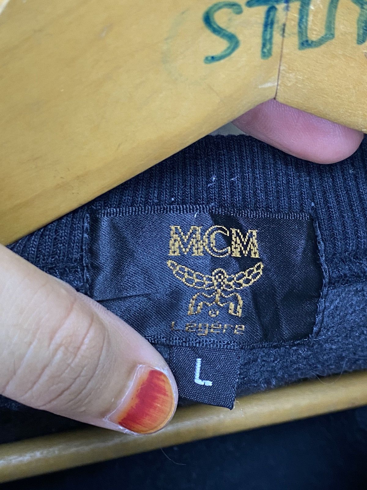 MCM × Vintage Vintage MCM Sweatshirt Size US L / EU 52-54 / 3 - 10 Thumbnail