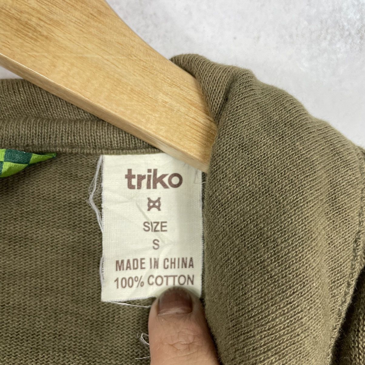 Hysteric Glamour × Japanese Brand × Vintage 💥 TRIKO WORRIOR ZIPPER HOODIE SUNFADED Size US M / EU 48-50 / 2 - 10 Thumbnail