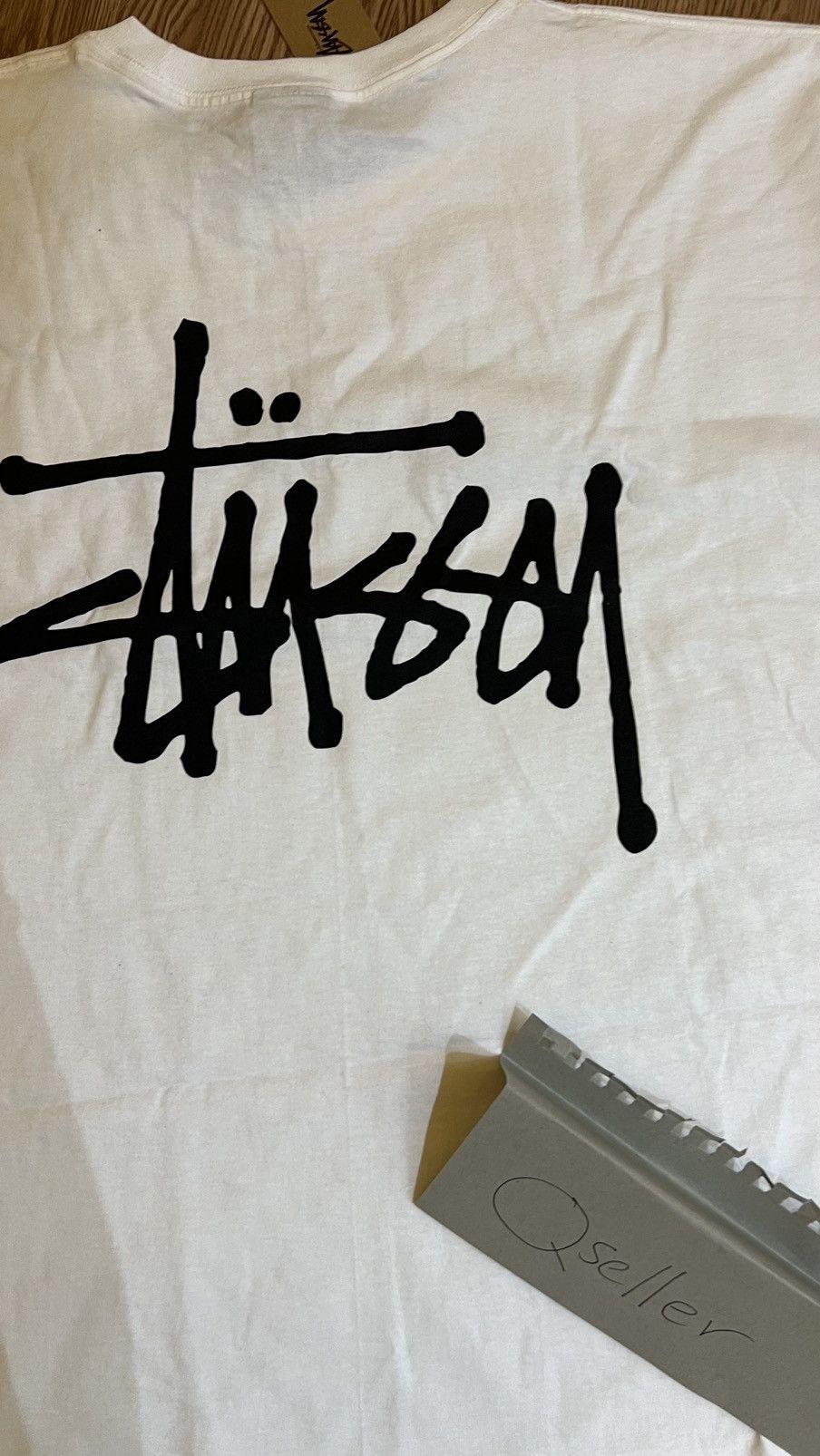 Stussy Stussy basic white tee Size US XL / EU 56 / 4 - 5 Thumbnail
