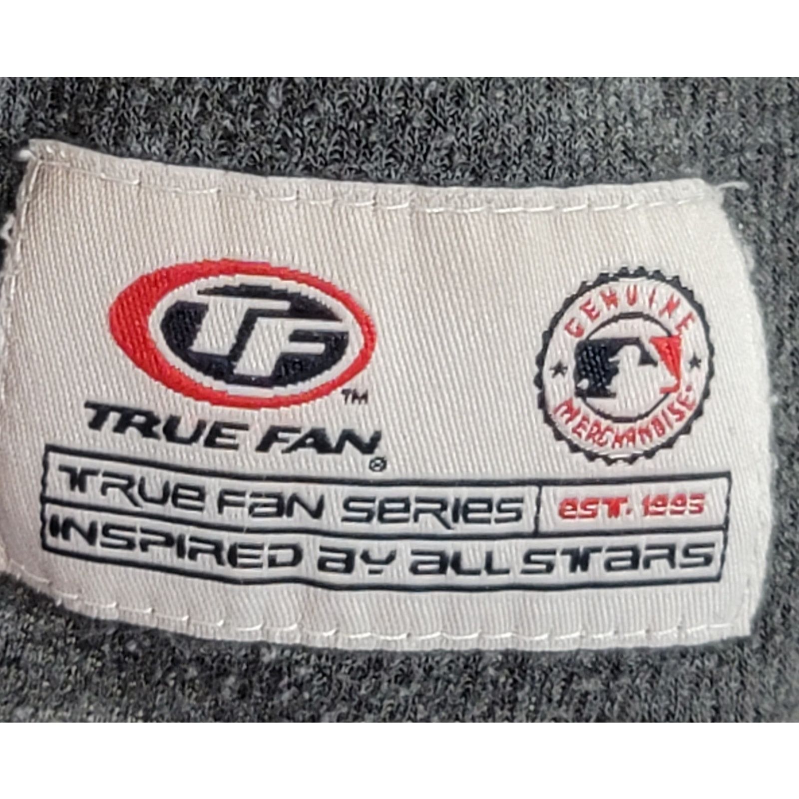 Other True Fan Gray Red LA Angels MLB Graphic Logo Shirt Large Size US L / EU 52-54 / 3 - 5 Thumbnail