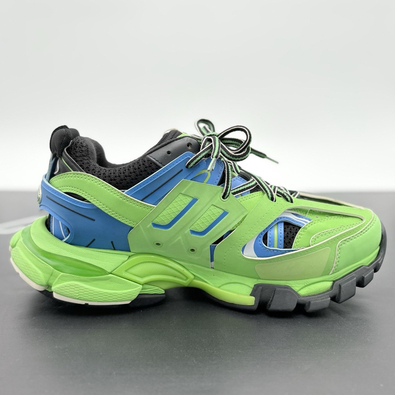 Balenciaga Balenciaga Track ' Blue Green ' | GREAT CONDITION! Size US 8 / EU 41 - 10 Thumbnail