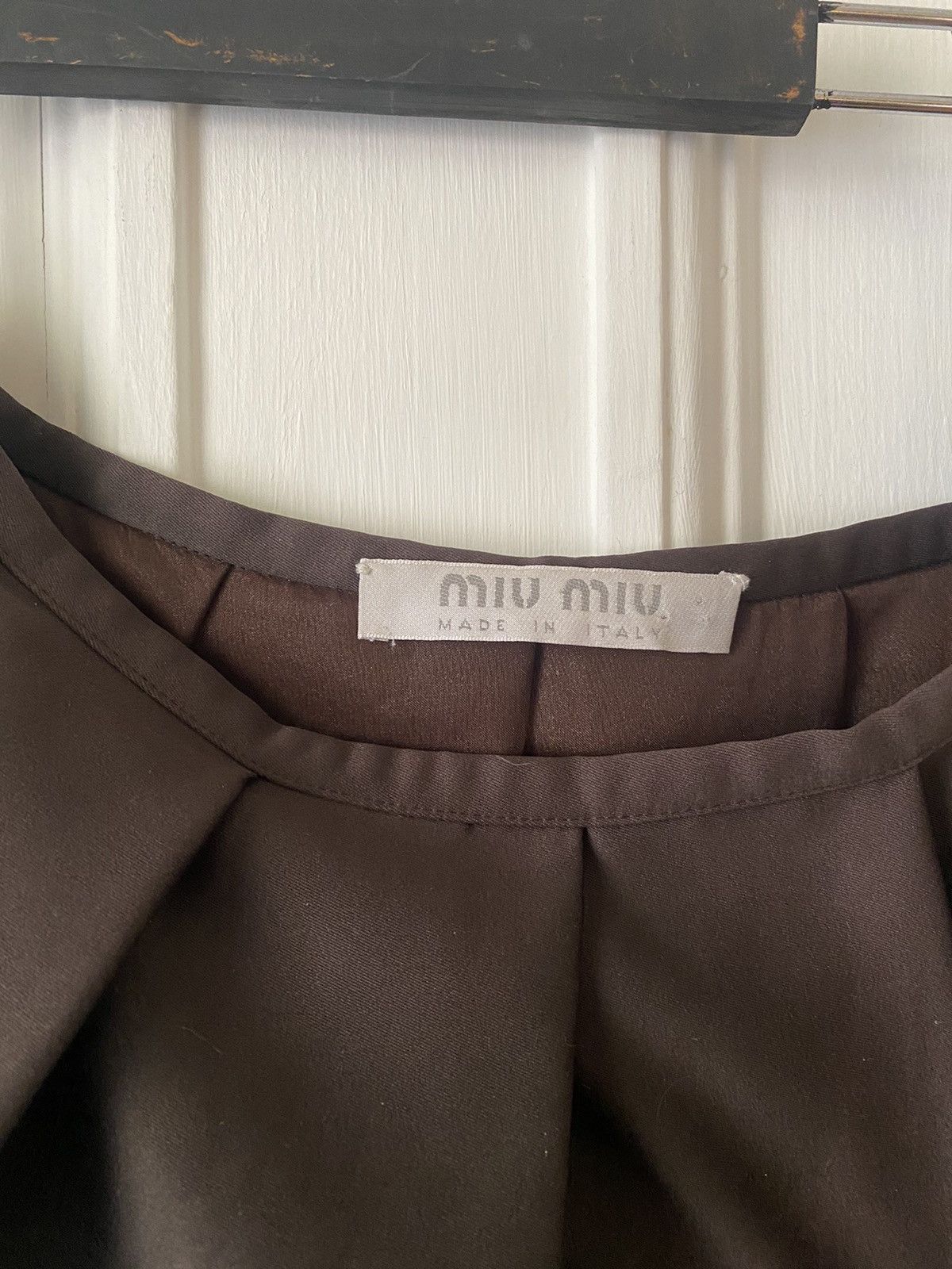 Miu Miu vintage miu miu skirt Size 28" / US 6 / IT 42 - 2 Thumbnail